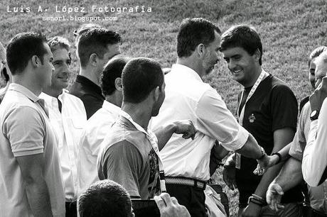 Felipe VI visita el Mundial de Vela Santander 2014