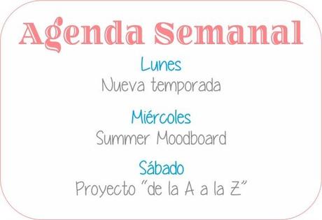 Agenda Semanal 15/09 - 21/09