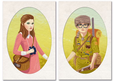 Afiches: Moonrise Kingdom