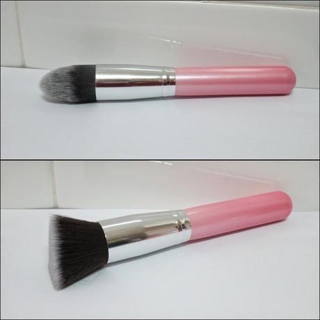 10 Makeup Pink Brushes Set 