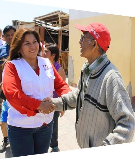 CARMELA APOLAYA PROMETE UN GOBIERNO RESPONSABLE Y CON CAPACIDAD DE RESPUESTA…