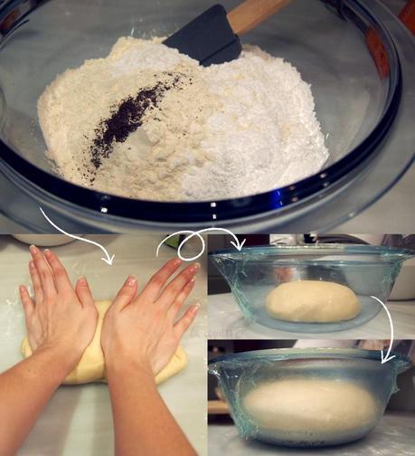 Cinnamon Rolls rollos de canela estilo neoyorquino Cinnamon Rolls la Coquette amasar