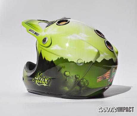 Casco urge bike down-o-matic pintado