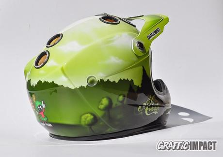 Casco urge bike down-o-matic pintado