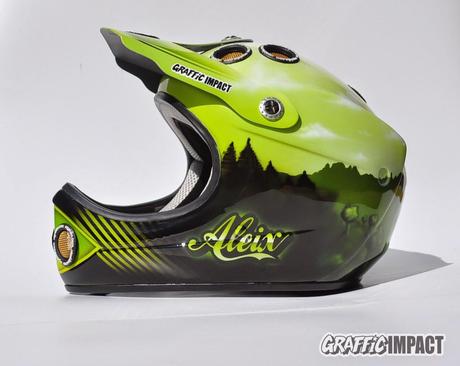 Casco urge bike down-o-matic pintado
