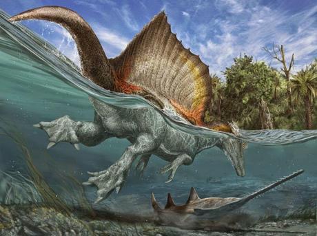 La nueva imagen de Spinosaurus