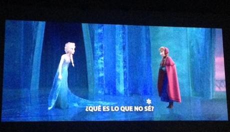 Frozen Sing Along Elsa y Anna