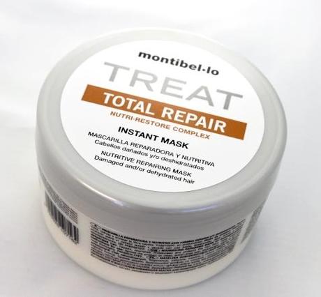 Treat Total Repair de Montibello Repara y Nutre los Cabellos Dañados o Deshidratados