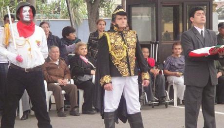 Las Fiestas Patrias en el Hospital Larco Herrera de Lima, Perú.