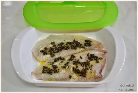 Rodaballo con Tapenade
