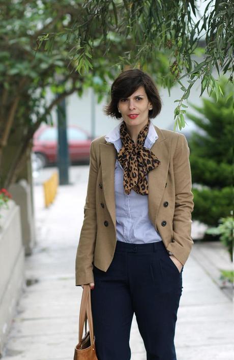 Mis Looks - Azul y animal print