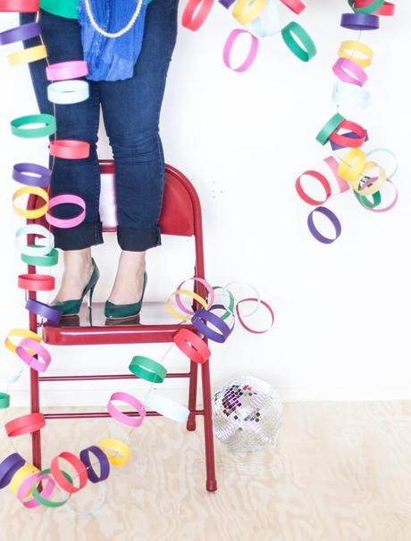 DIY GUIRNALDAS DE PAPEL Y TELA