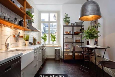 Apartamento Rustico en Estocolmo  /  Rustic Style Apartament in Stockholm