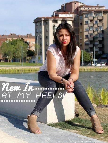 NEW IN  - SUEDE HEELS