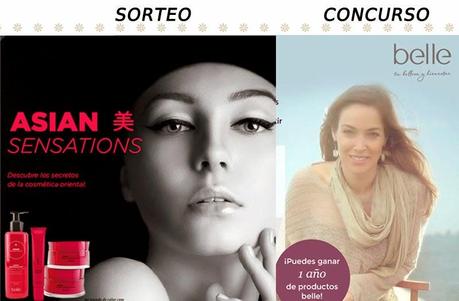 SORTEO ASIAN SENSATIONS Y CONCURSO BELLE