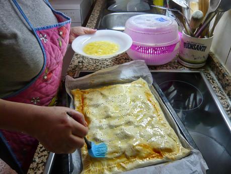 Cocina conmigo: Empanada de hojaldre