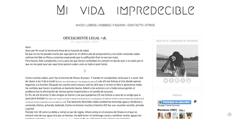 Nuevo diseño: Simple 18.