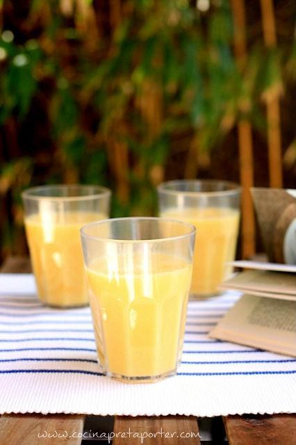Smoothie de Mango y yogurt Smoothie de Mango y yogurt