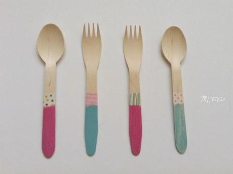 DIY Cubiertos decorados