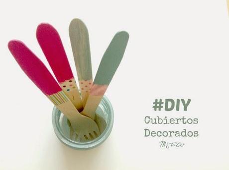 DIY Cubiertos decorados