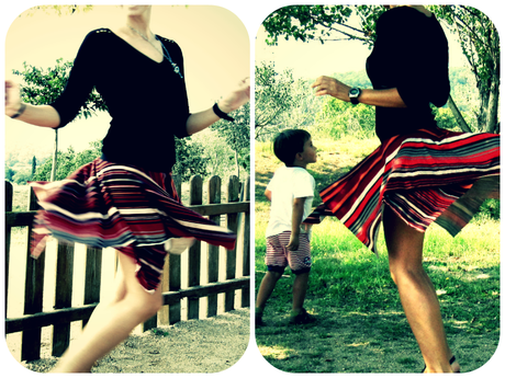 Skirt!! Falda Etoile para el Reto otoño