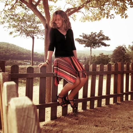 Skirt!! Falda Etoile para el Reto otoño