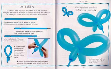 Libro y juego con globos