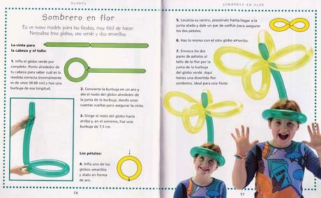 Libro y juego con globos