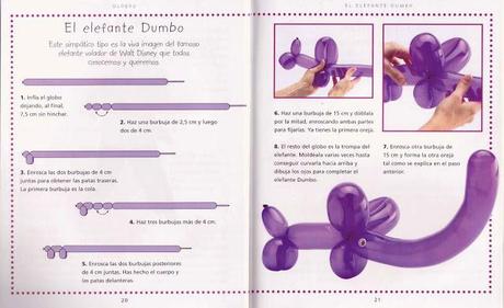 Libro y juego con globos