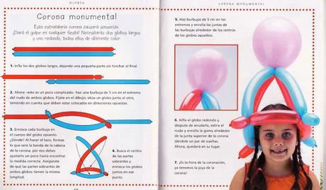 Libro y juego con globos