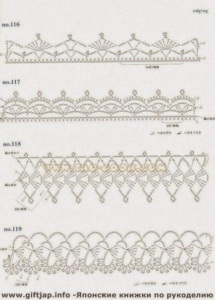 Puntillas para Toallas -servilletas y ropa