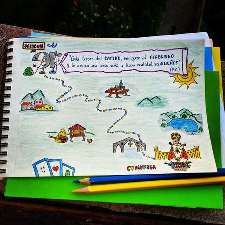 Ruta Gijón a Covadonga a pie por Eva Rogado