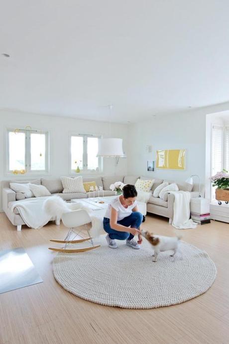 MEZCLA DE COLORES EN LA VIVIENDA DE UNA BLOGGER NÓRDICA