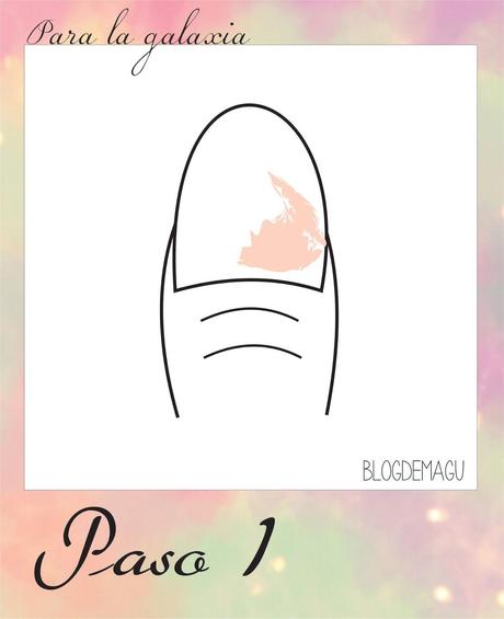 ♔ Nail Art - Pastel Galaxy Nail Art / manimonday ❀