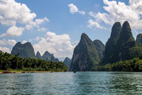 Paisajes espectaculares en el río Li Paisajes espectaculares en el río Li
