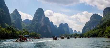 Guilin y Yangshuo, navegando el río Li Guilin y Yangshuo, navegando el río Li