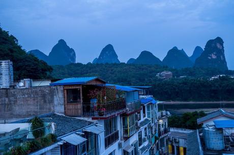 Cayendo la tarde en Yangshuo Cayendo la tarde en Yangshuo