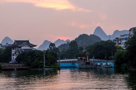 Atardecer en Guilin Atardecer en Guilin