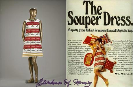 ART IN COUTURE. Andy Warhol and a Campbell's Souper Dress