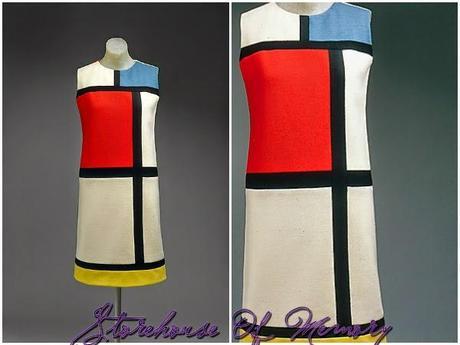 ART IN COUTURE. Yves Saint Laurent & Mondrian.