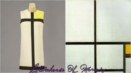 ART IN COUTURE. Yves Saint Laurent & Mondrian.