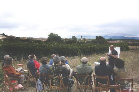pintando entre viñedos... pintando entre viñedos...