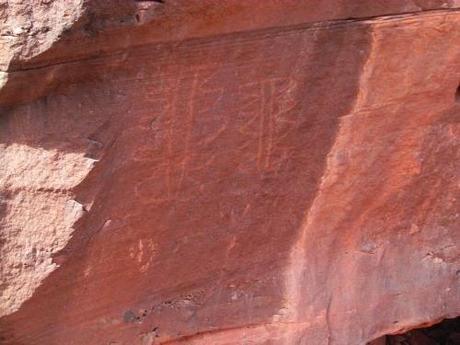 Los.petroglifos de Talampaya. La Rioja. Argentina