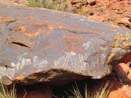 Los.petroglifos de Talampaya. La Rioja. Argentina