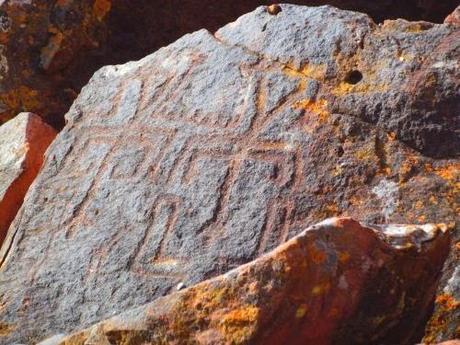 Los.petroglifos de Talampaya. La Rioja. Argentina