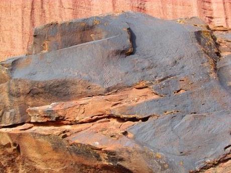 Los.petroglifos de Talampaya. La Rioja. Argentina