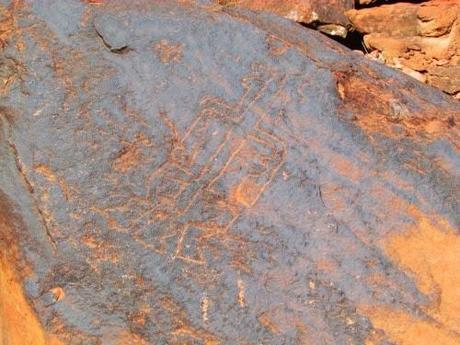 Los.petroglifos de Talampaya. La Rioja. Argentina