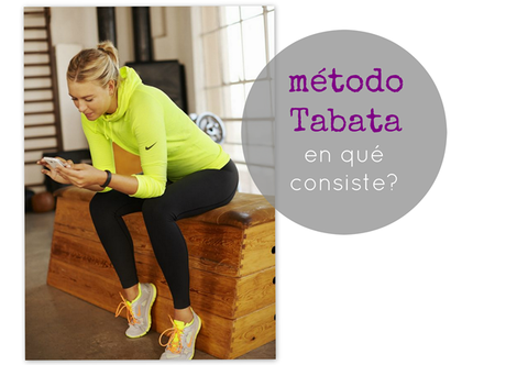 ponte en forma: Método Tabata