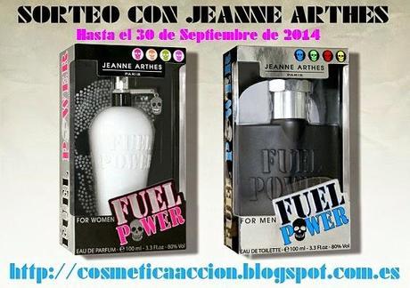 ¡SORTEO EXPRESS – los nuevos perfumes “Fuel Power” de JEANNE ARTHES para ella y para él!