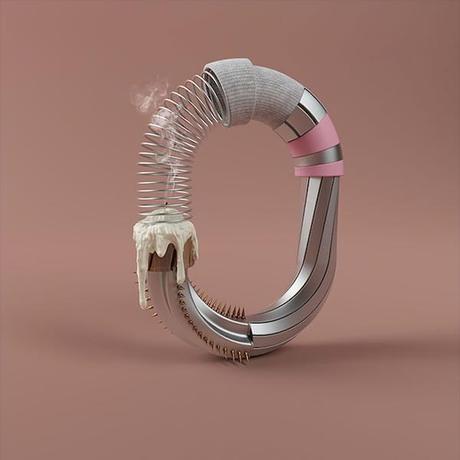 Tipografía de números en 3D